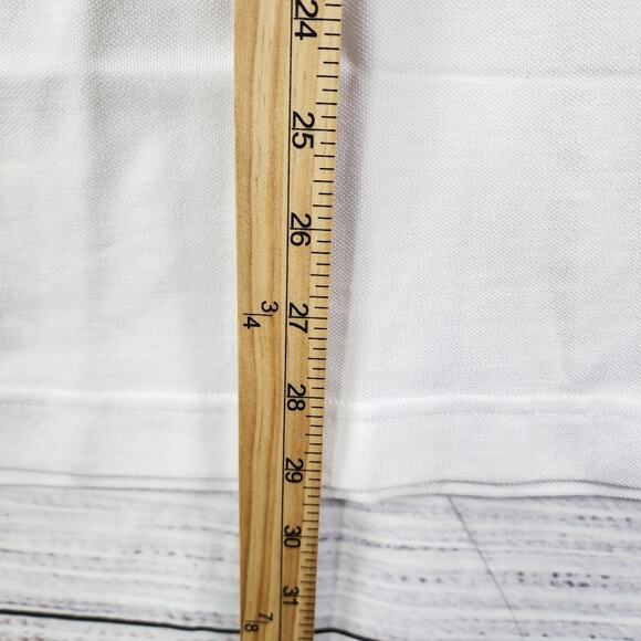 Lacoste White Shirt Large * - Picture 7 of 9